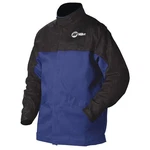 Miller Electric 231081 Combo Weld Jkt,royal/blk,ctn/leather,m 34C291. Fixed Price $208.14.