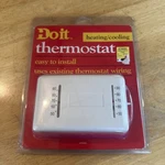 Do It Heating And Cooling Thermostat. Uses Existing Wiring. New Sealed.. Fixed Price $24.99.