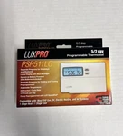 Luxpro Contractor Grade Programmable Thermostat PSP511LC Heat New. Fixed Price $24.99.
