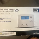 White-rodgers Emerson 1F86-0244 Dual-powered Non-programmable Thermostat, 1H/1C. Fixed Price $35.00.