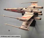 Star Wars Wall Mount #1 For Modern Large X-wing Please Read. Fixed Price $37.99.