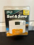 Hunter Set & Save Programmable Thermostat For Heating Cooling 44110 New Sealed. Fixed Price $29.99.