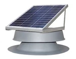 Natural Light Solar Attic Fan 24 Watt Gray Energy Systems. Fixed Price $349.98.