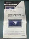 American Standard Acculink 7 Color Smart Comfort Control Programmable Thermosta. Fixed Price $600.00.