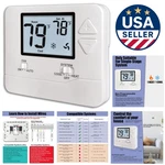 Effortless Temperature Control With White Backlight Non-programmable Thermostat. Fixed Price $61.79.