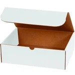10X4X2 White Corrugated Shipping Mailers Packing Boxes Folding To 1000. Fixed Price $649.95.