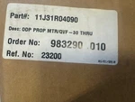 Sterling Hvac 11J31R04090 Odp Fan Motor. Fixed Price $225.00.