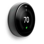 Google Nest Thermostat Learning 3RD Gen Smart Mirror Black - T3018US. Fixed Price $118.95.