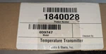 Landis & Staefa P/n 1840028 Temperature Transmitter Range 0-100 Deg. Fixed Price $225.00.