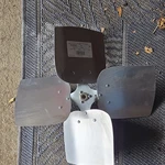 Lau 60558301 18" Aluminum Condenser Fan Blade For York Central Air Conditioner. Fixed Price $69.55.