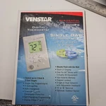 Venstar T1000FS Flatstat Thermostat Residental 1-DAY Programmable. Fixed Price $49.99.