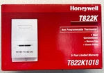 Honeywell T822K1018 24 Volt Non-programmable Mercury Free Heat Only Thermostat. Fixed Price $35.00.