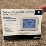 Emerson 1F95-1291 7-DAY Touchscreen Thermostat With Humidity Control White. Fixed Price $87.99.