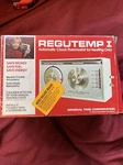 Rare Vintage Regutemp Deluxe Automatic Clock Thermostat For Heating Only New. Fixed Price $79.99.