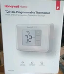 Honeywell Home T2 Non-programmable Thermostat RTH5160D Sealed. Fixed Price $29.33.