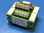 Phoenix Contact Um 45-D 9SUB/B DB9 D-sub Din Rail Breakout Interface 2962722. Fixed Price $31.75.