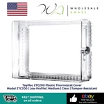 Taymac ZTC200 Plastic Thermostat Cover Model Low Profile Medium Clear. Fixed Price $24.99.