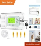 Universal Thermostat Lock Box With Key,clear Large Cover For Therm.... Fixed Price $15.99.