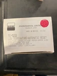 TC-5232 Siebe Environmental Controls Low Temperate Auto Reset Switch. Fixed Price $100.00.