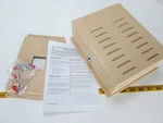 Universal Locking Thermostat Guard With Keys And Mounting Hardware Metal Beige. Fixed Price $29.99.