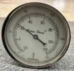 Marsh Master-therm Thermometer 0/250 & -20/120 9" Stem 5" Face. Fixed Price $35.00.