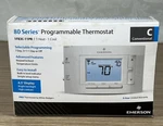 New Emerson Programmable Thermostat 80 Series 1F83H-21PR White. Fixed Price $28.95.