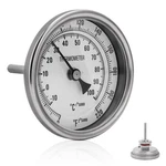3" Dial 2" Probe Ferroday 1/2 Npt Stainless Steel Thermometer Ho.... Fixed Price $25.16.