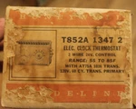Tradeline Honeywell T852A Electric Clock Thermostat 1347 New Rare Nos. Fixed Price $91.09.