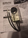 Marley Stsp Thermostat Kit 120/240V 22A Dial Electric Toe Space Heater (new). Fixed Price $24.99.