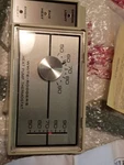 White-rodgers 1F58-72 Heat Pump Thermostat Non-programmable Dial Switch Beige. Fixed Price $39.99.