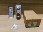 New White-rodgers 176-6 Line Voltage Room Thermostat 40-80 F Heat Only Ak. Fixed Price $49.99.