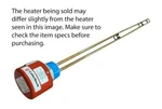 Caloritech Cx Series Electric Screwplug Immersion Heater, 3 14 Kw, 600V. Fixed Price $399.00.
