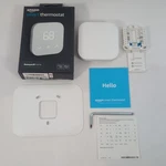 Amazon Smart Thermostat Without C-wire Adapter White House Temperature Control. Fixed Price $19.99.