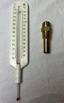 Ametek / Usg Hot Water Thermometer 038829 3" Stem 40-280 F. Fixed Price $15.00.