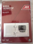 Ace Manual Thermostat 4164737 Heating Cooling 24 Volt Non Programmable. Fixed Price $16.99.