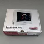 Lennox Comfortsense CS7500 Commercial Programable Thermostat 13H15 New Open Box. Fixed Price $297.00.