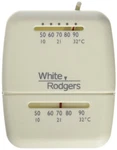 Emerson Thermostats 1C21-101 Mechanical Cool Only Thermostat, White. Fixed Price $25.77.