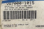 Johnson Controls VG7000-1015 3-6,4-8,&9-13 V3801 Spring Kit. Fixed Price $79.95.