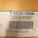 Johnson Controls T-5210-1008 New In Sealed Box. Fixed Price $20.00.