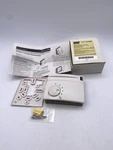 Dayton 1UHE9 Low Voltage Thermostat White Corded Hardwired Analog Display 24V Ac. Fixed Price $17.99.