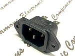 1PCS - Switchcraft EAC311 10A 250V Male Receptacle Amount Iec Inlet Socket. Fixed Price $6.50.