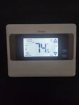 Vivint CT100 Radio Thermostat Z-wave. Used W/ Minor Scratches On Screen As Shown. Fixed Price $25.00.