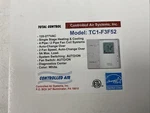 New Discontinued Controlled Air Systems Inc. TC1-F3F52 Thermostat. Fixed Price $80.00.