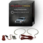 White Angel Eye Led Halo Kit & Rf Remote 97-02 Ford Expedition Headlights. Fixed Price $118.30.