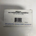 26018 Supco SHL514 Gas Furnace Limit Thermostat Open 180 Close 140 L39-192. Fixed Price $20.00.