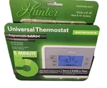 Hunter Home Universal 44377 Digital Day Programmable Thermostat White *read. Fixed Price $29.99.