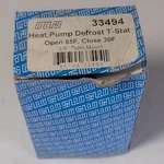 New Mars 33494 Heat Pump Defrost Thermostat, 3/8" Tube Mount, Open 65F/CLOSE 30F. Fixed Price $24.99.