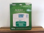 Hunter 44155 Digital Thermostat New Programmable Heat Cool Indiglo Weekday/week. Fixed Price $34.99.