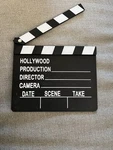 Best- Movie Clapboard Prop For Stage Plays & Photo Booth, Hollywood Party Decor. Fixed Price $27.00.