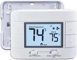 Non Programmable Thermostat For Home 2 Heat Cool Multistage System, White. Fixed Price $40.17.